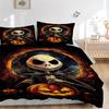 Nightmare Before Christmas Jack Print 3Pcs Bedding Setduvet Cover With 2 Bedropillowcase Home Birthday Gift