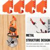 Chainsaw Wall Mount Holder Heavy Duty Chainsaw Hooks Wall Mount Chainsaw Rack Garden Power Tool Organizer Hanger