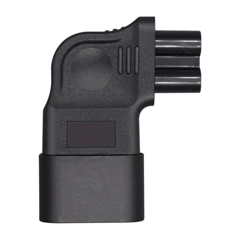 PDU Power Extension Adapter Power Extension Converters IEC320 C14 to C5 Left Angle PDU Power Cord For Electronics
