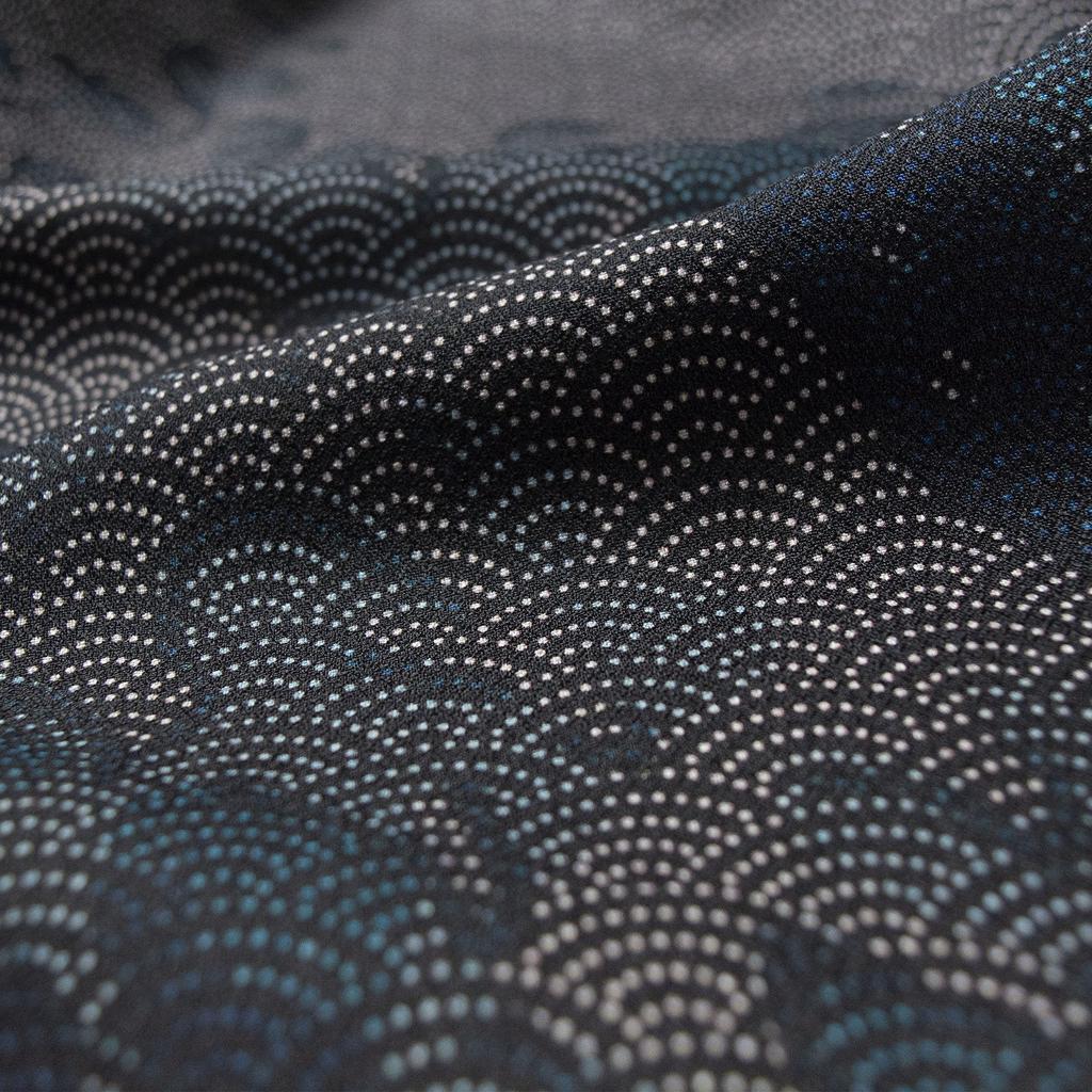 Super Furoshiki Nagare Amunzen Seigaiha Water-repellent (wrapping Cloth) (wave Pattern)