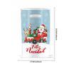 10pcs Christmas Bags Snowflakes Candy Gift Bags Merry Christmas Decoration Gift Wrapping Treat Bags New Year Packing Bag
