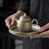 Su's Ceramic Gilded Silver Dunhuang Teapot Set