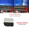 For Mercedes Benz C Class Sport W205 C180 C200 C220 C250 C300 Car Rear Bumper Tow Hook Cover Cap Accessory Black White Red Blue