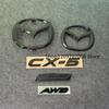 Car Front Logo Rear Bumper Tail Door Trunk For MAZDA CX5 2017 2018 2019 2020 2021 Sticker Car Rear Emblem Sticker Accessories