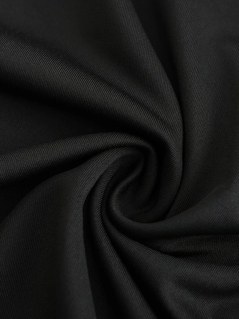 Women's Slimming Dark Wing Print Long Sleeve Cropped T-Shirt