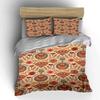 Floral Medallions and Leaves. Bedding Sets Duvet Cover Sets Duvet Covers Pillowcases(1* Duvet Cover 2* Pillowcases Without Duvet Insert)