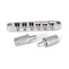6 String Guitar Roller Saddle Bridge Tailpiece Upper Lower String Bridge with Studs Tune-O-Matic Bridges Replacement