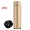 Temperature-Measuring Insulated Cup 304 Double-Layer Stainless Steel Water Cup Car-Mounted Business Gift Temperature Cup