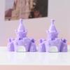 Resin 3D Cartoon Castle Pendant Phone Case Toy Jewelry and Stationery Ornament