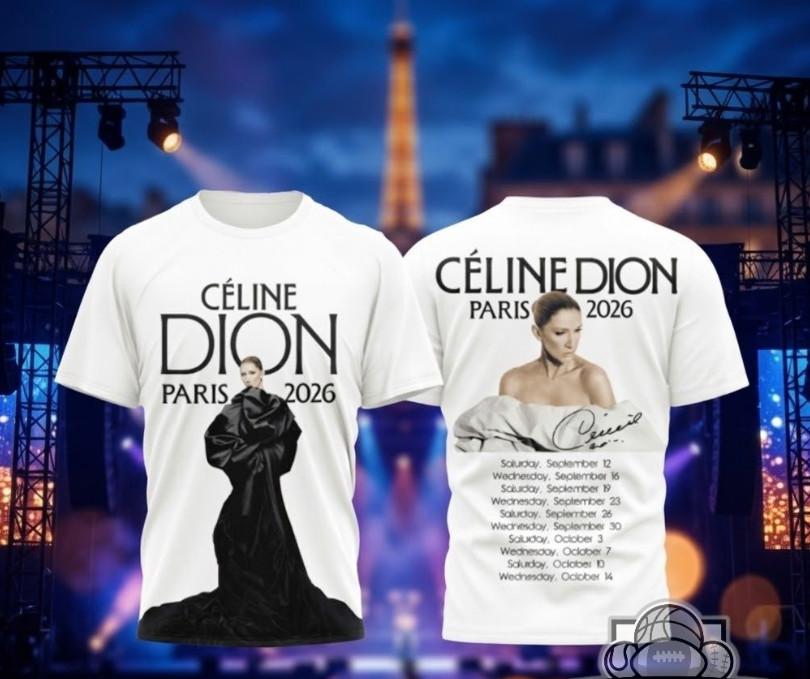 Celine Dion Parīzes 2026. gada tūre