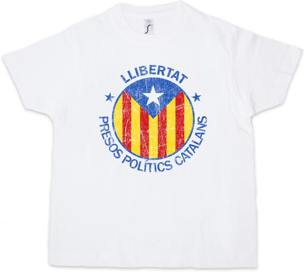 LLIBERTAT CATALONIA Kids Boys T-Shirt Freedom for Free Revolution Independence 100