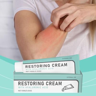 Hyaluronsäure-Hautpflegecreme, feuchtigkeitsspendende, sanfte Hautpflegecreme für die Körperhaut