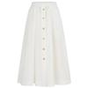 Edition Women's Cotton A-line Midi Skirt