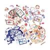Mayplous 4 Piece Vintage Photo Frame Stickers for Scrapbooking Photo Corner Decoration DIY Album Journal Card Making Notebook Deco Craft (Whisper)
