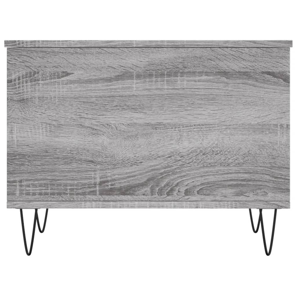Grey Sonoma Coffee Table 60 X 44.5 X 45 Cm Particleboard
