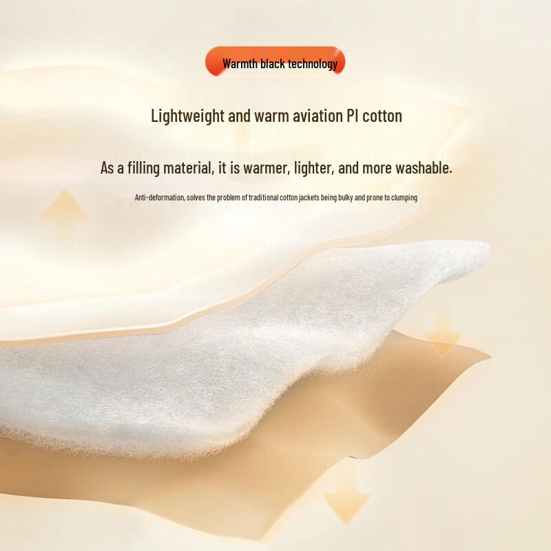 Antonio Aviation PI Cotton Padded Lightweight Warm Jacket for Men