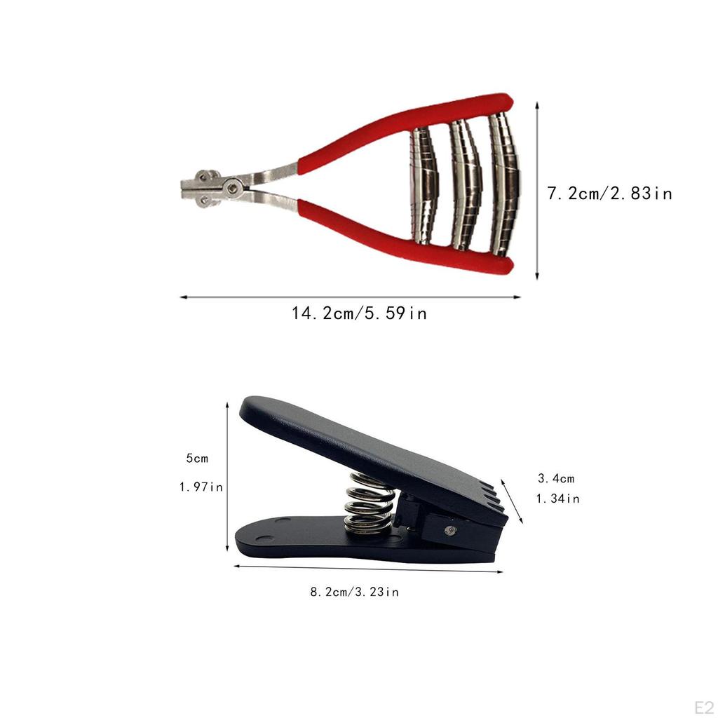 Badminton Starting Clamp, Stringing Tool, Three Spring Wide Head Easy to