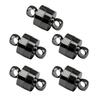 10pcs Magnet Jewelry Clasps Copper DIY Accessories Connection Clasp Secure Snap Closure for Necklace Bracelet Silver