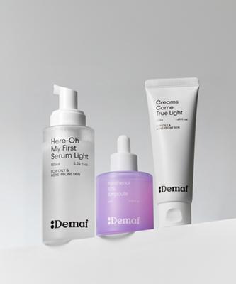 Demaf Trouble Beruhigende Routine Für Fettige Mischhaut Leichte Basis 155ml + Pfanne