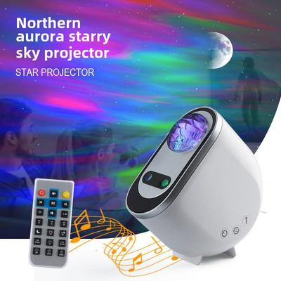 Northern Lights Bluetooth Starry Sky Projector Lamp with Music and USB Remote Control