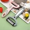 3-In-1 Stainless Steel Peeler Fruit Vegetable Potato Carrot Cucumber Multi-function Sharp Grater Peeler Slice Home Kitchen Tools