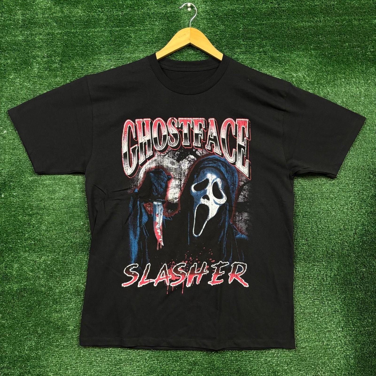 Scream Ghost Face Horror T- Size Large Unisex T-Shirt S