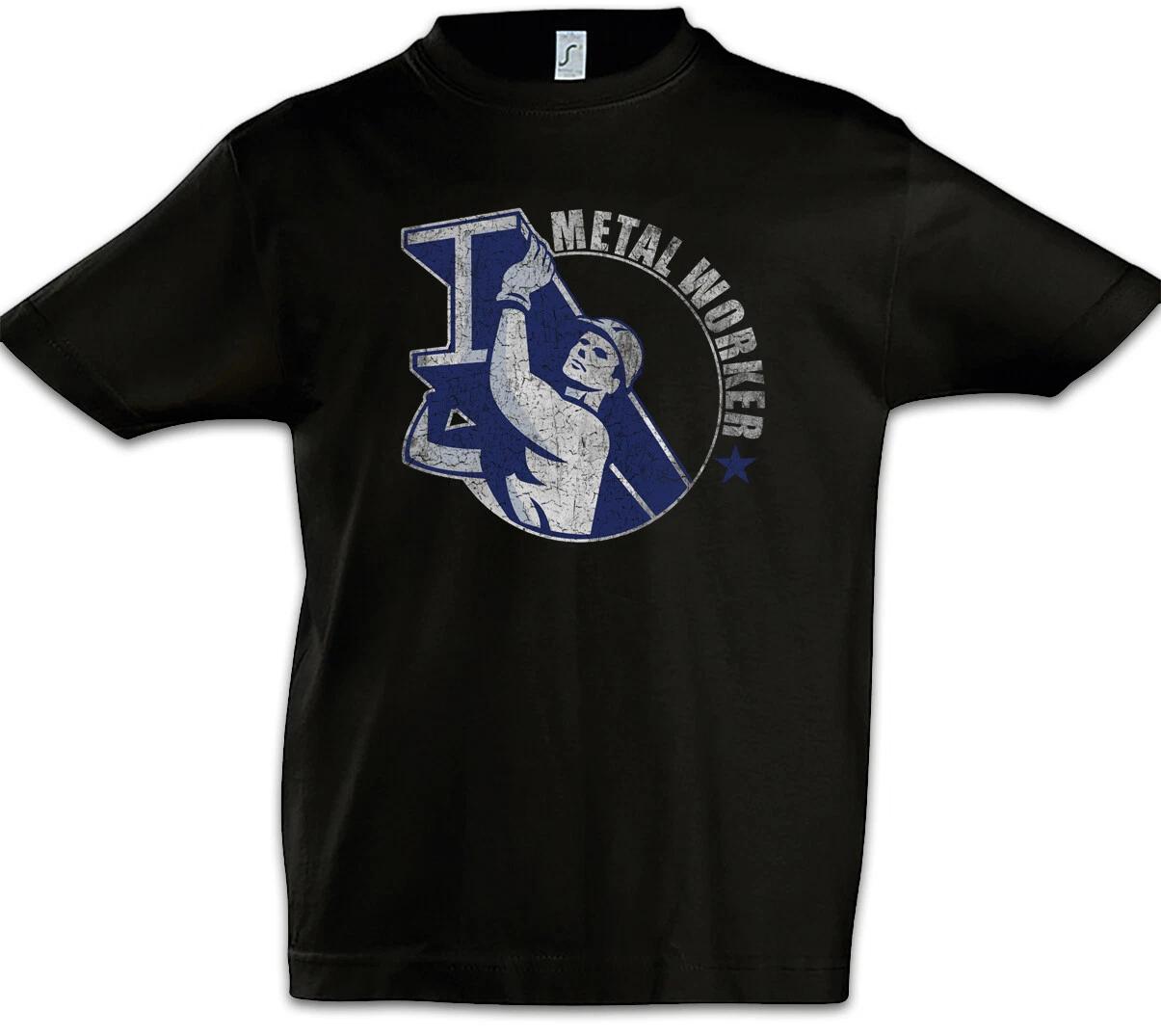 Metal Worker II Kids Boys kids boys T-Shirt Locksmith Metalworker Construction Worker 140