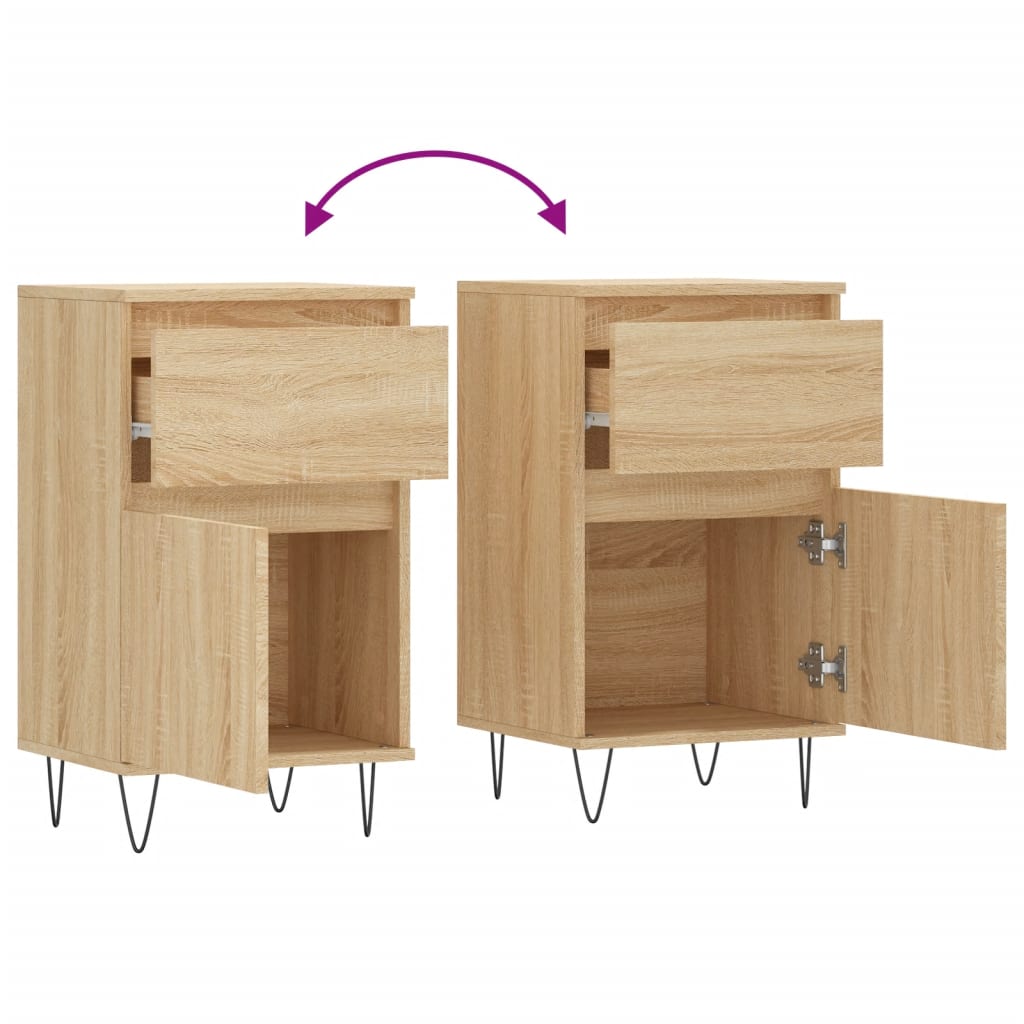 Sideboard Sonoma Oak 40 x 35 x 70 cm Particleboard