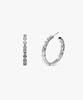 Smgt Square Ring Hoop Earring