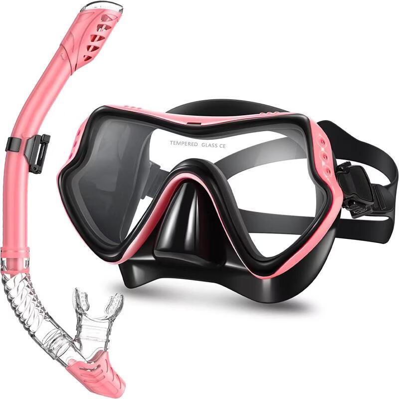 

Pùliàn Diving Mask and Snorkel Set One Size