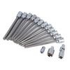 15PCS Set Long Hex Bit Socket Set S2 Alloy Steel Extra Hard 38 Inch Extended Hex Wrench Set