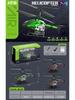 3.5-Channel Alloy Remote Control Helicopter with Cool Lights - Drop-Resistant Toy Aircraft
