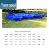 Junhun Blue Double-Layer PE Fishing & Rescue Boat