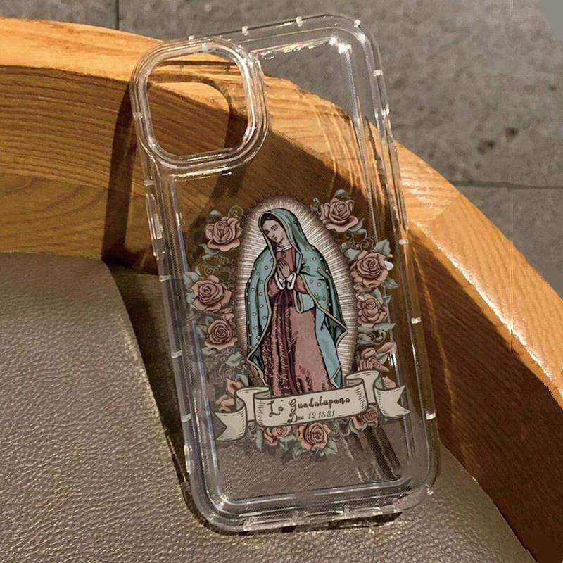 Jesus & Virgin Mary Anti-Drop Case For Redmi Note 12 13 11 Pro Plus 5G Cases Redmi Note 12S 10 11S 10S 12C 13C 4G Cover