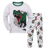 2025 Dinosaurier-Muster Kinder-Hausanzug-Set - Kinderbekleidung