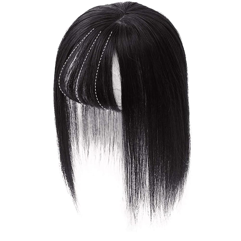Hair Toppers Silk Base Crown Topper Human Hair Clips Toppers Top Hairpieces for Women Thinning Hair Cover