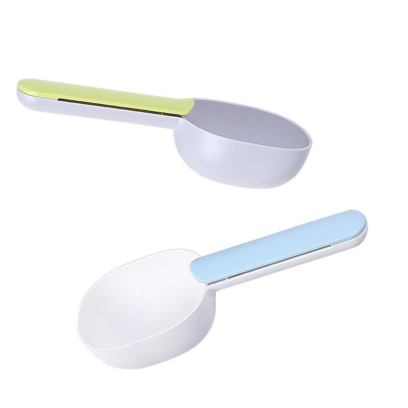 Dog Food Spoon Pet Spoon Cat Food Spoon Scoop Dog Teddy Cat Food Handle with Clip Cat Food Spoon