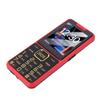 Large Buttons Cell Phone 4G LTE Unlocked with SOS Key 2500mAh Dual SIM MP3 Calling SMS Functions Internet Red