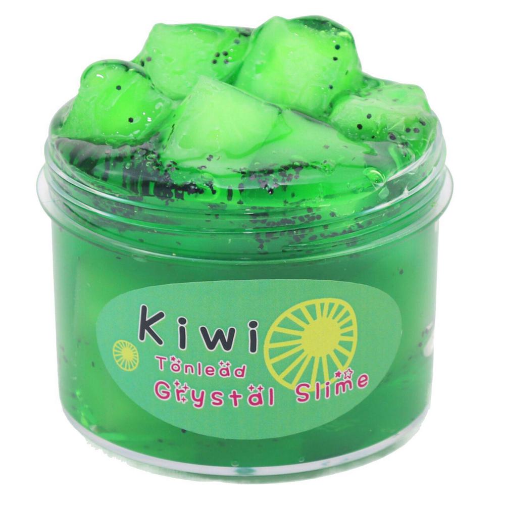 1pc 70ml Clear Slime, Large Size Fluffy Stretchy Sensory Toy, Stress Relief Putty for Kids Adults, DIY Crystal Jelly Clay