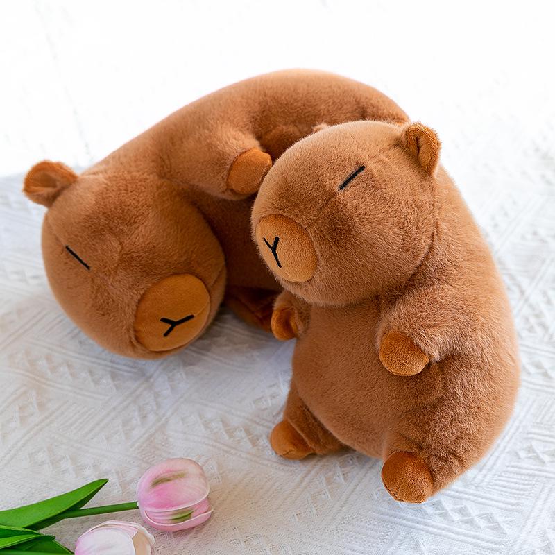 Trendy Capybara Plush Toy - Adorably Quirky Design