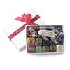7 Chakra Crystal Gift Box Set Chakra Symbol Square Stones Chakra Bracelets Wire Wrapped Quartz Pendant Necklace Kit