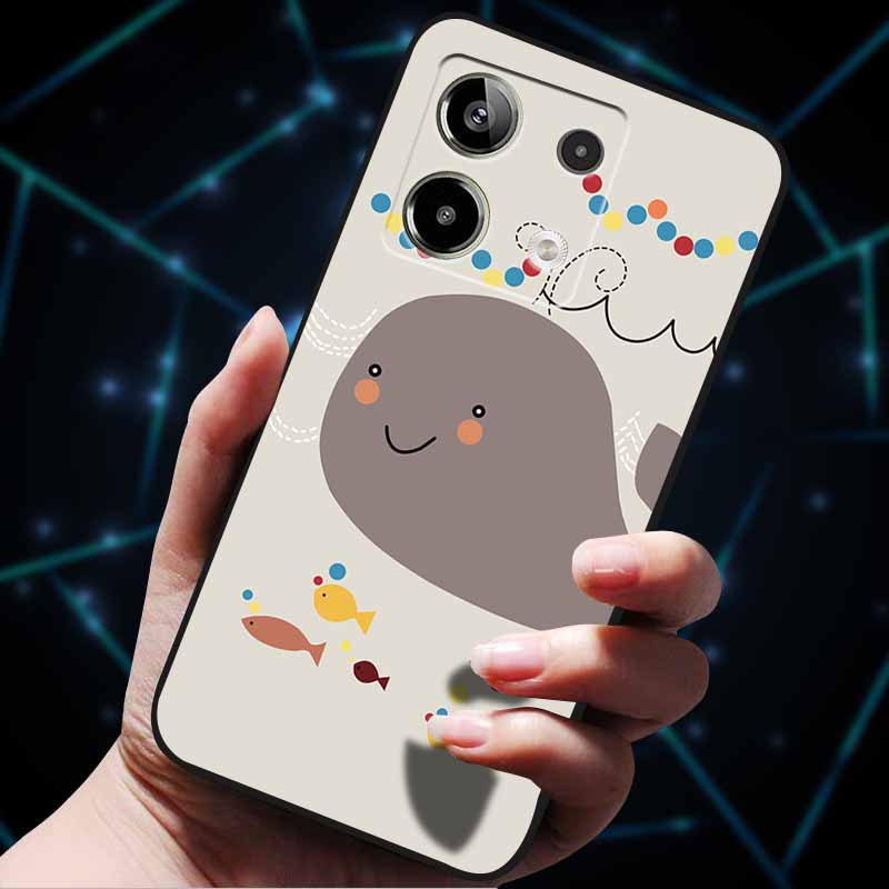 3D Flowers Emboss Fundas For Redmi Note 13 Case Note13Pro 5G Soft Silicone Phone Cases for Redmi Note 13 Pro Plus Back Cover Bag