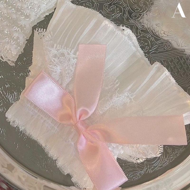 

Украшения для ногтей для дизайна ногтей, кружевные накладные плиссированные манжеты, реквизит для фотосъемки, накладные рукава, аксессуары для ногтей, подвески A