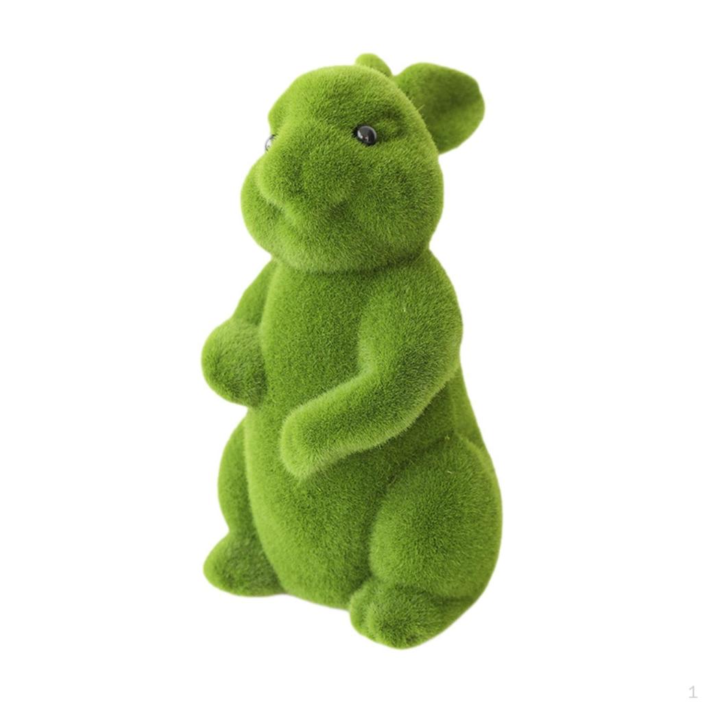 Easter Bunny Statue Garden Ornament, Farm Festival Micro-landscape Decor Simulation Rabbit Sculpture