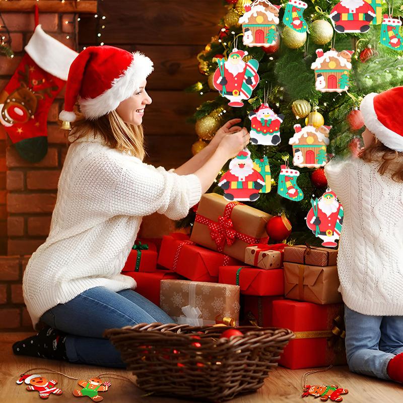 

Gingerbread Ornaments 12 Pieces Christmas Tree Decorations Set Snowman Ornaments Christmas Tree Decor For Family And Friends China Mainland