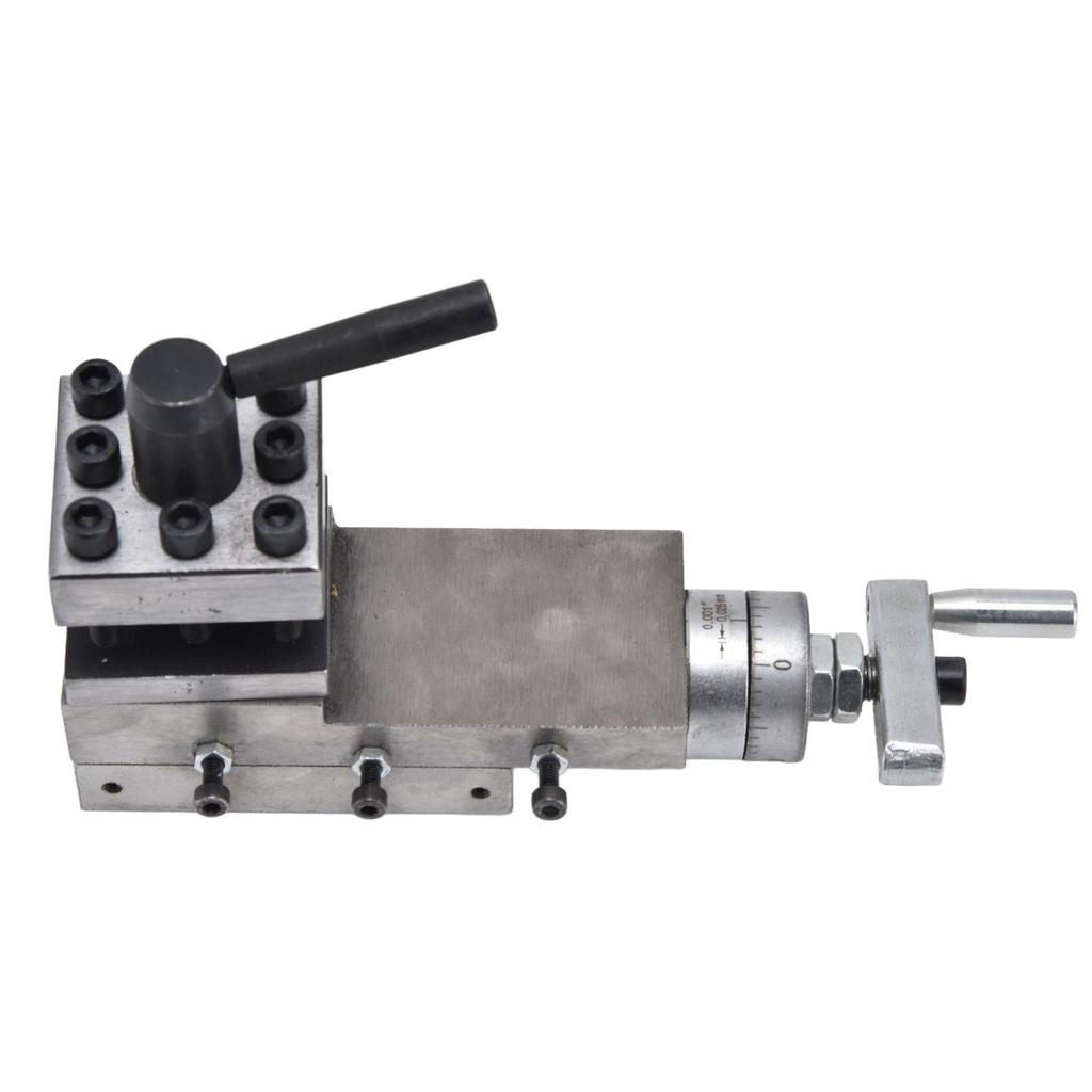 2 Way Vice Clamp Post Vice Clamp Lathe Tool Quick Changing 2 Way Mini 50x50mm for 0618 7inx10in 12in 14in
