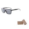 Burberry Full Frame Panel Frame Square Sunglasses Unisex Couple Black