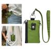 RFID Blocking Small Wallet Water Resistant Travel Keychain Wallet Lanyard Student Bus Transfer Cards Cash Coin Travel Bag