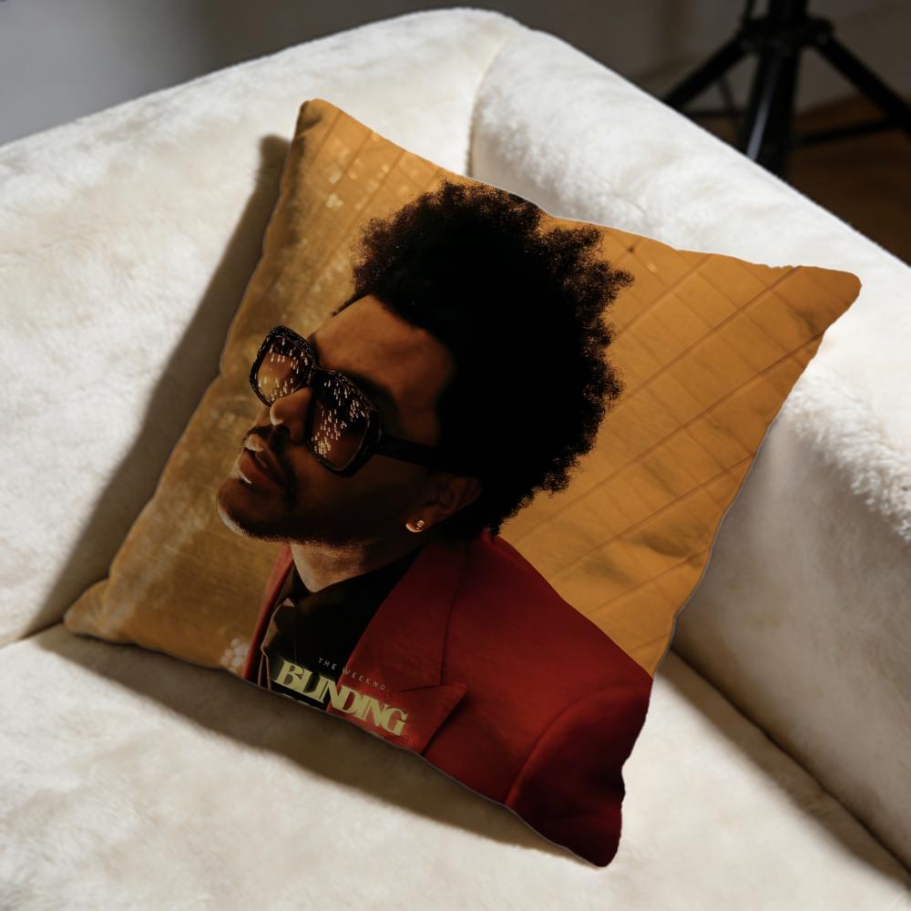 

Hot TThe Weeknded Cushion Cover Soft Decorative Pillow Case Suitable for Bedroom Sofa Car Travel Use 30X30cm