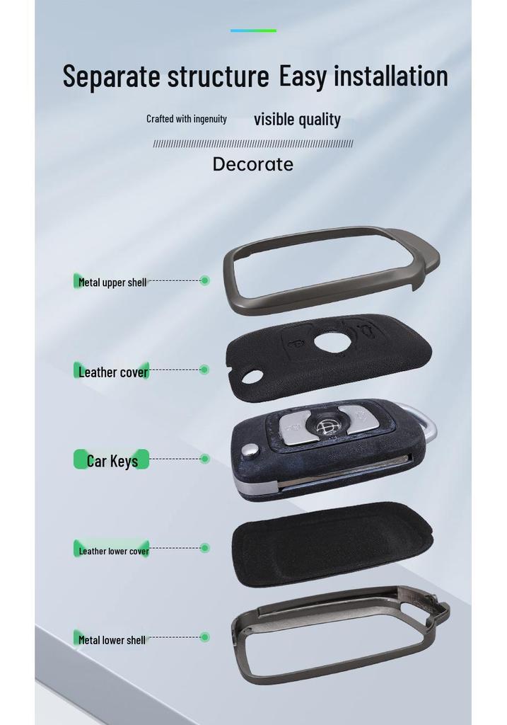 Zhonghua Car Key Protective Case for V3, V6, V5, 530, V7, H330, H230 Models
